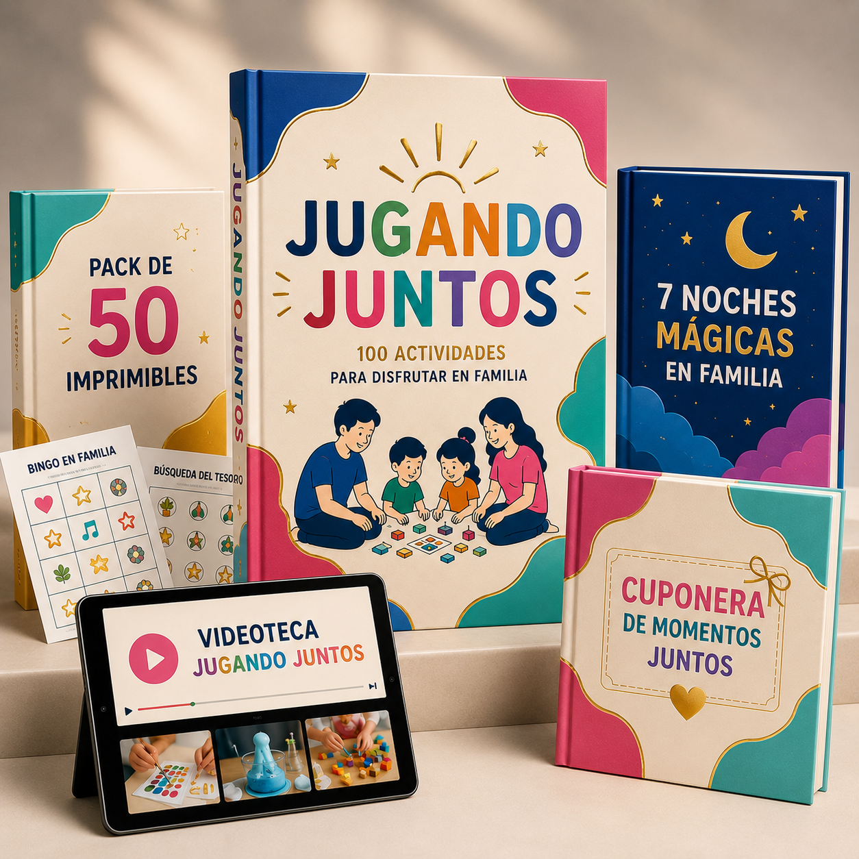 🌈 KIT de 100 actividades para chicos: transformá el aburrimiento en juego, creatividad y diversión.